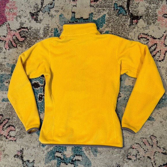 Arc'teryx Yellow Quarter Zip Pullover Fleece Womens S - Picture 2 of 5
